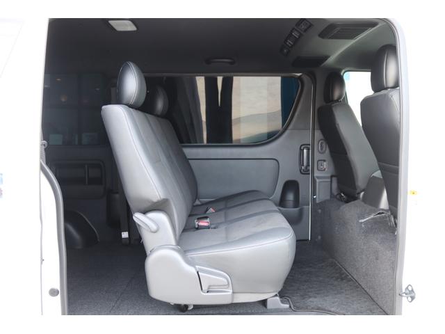 ハイエースバン スーパーGL ダークプライムII アルパイン11インチナビ! ドライブレコーダー NT-1 16AW TOYOオープンカントリーR/Tタイヤ 煌きBlackテールランプ モデリスタバンパーガード リアバンパースポイラー(22枚目)