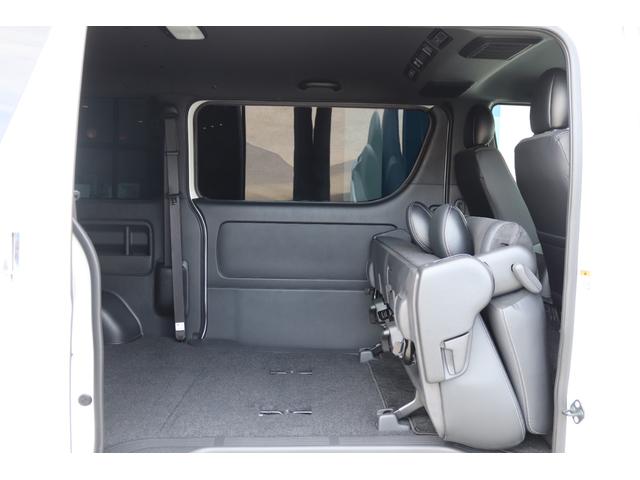 ハイエースバン スーパーGL ダークプライムII アルパイン11インチナビ! ドライブレコーダー NT-1 16AW TOYOオープンカントリーR/Tタイヤ 煌きBlackテールランプ モデリスタバンパーガード リアバンパースポイラー(24枚目)