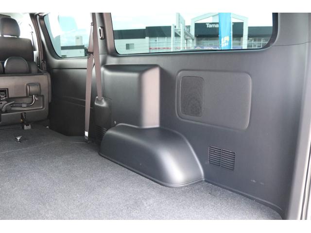 ハイエースバン スーパーGL ダークプライムII アルパイン11インチナビ! ドライブレコーダー NT-1 16AW TOYOオープンカントリーR/Tタイヤ 煌きBlackテールランプ モデリスタバンパーガード リアバンパースポイラー(30枚目)