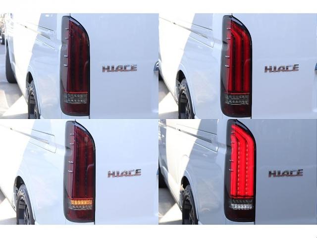 ハイエースバン ロングスーパーGL 買取直販 ベットキット付き! Ver1フロントスポイラー CRSリアスポイラー バルベロW-DEEPS17AW グッドイヤーナスカータイヤ ケンウッドフローティングナビ ルーフスピーカー(8枚目)