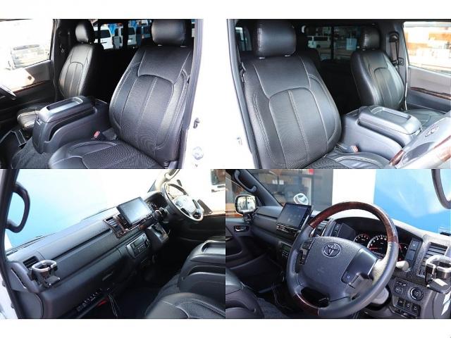 ハイエースバン ロングスーパーGL 買取直販 ベットキット付き! Ver1フロントスポイラー CRSリアスポイラー バルベロW-DEEPS17AW グッドイヤーナスカータイヤ ケンウッドフローティングナビ ルーフスピーカー(11枚目)