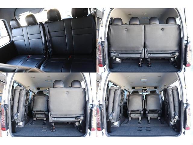 ハイエースワゴン ＧＬ　キャプテンシート４脚　両側パワースライドドア　プッシュスタート　スマートキー　パールホワイト　アルパイン１１インチナビ　後席フリップダウンモニター　バルベロアルミホイール　ＧＯＯＤＹＥＡＲナスカー（12枚目）