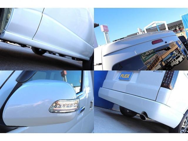 ハイエースワゴン ＧＬ　キャプテンシート４脚　両側パワースライドドア　プッシュスタート　スマートキー　パールホワイト　アルパイン１１インチナビ　後席フリップダウンモニター　バルベロアルミホイール　ＧＯＯＤＹＥＡＲナスカー（16枚目）