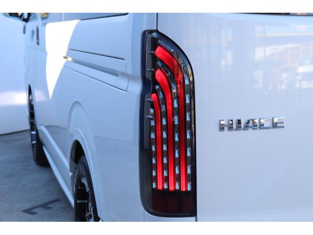 ハイエースワゴン ＧＬ　キャプテンシート４脚　両側パワースライドドア　プッシュスタート　スマートキー　パールホワイト　アルパイン１１インチナビ　後席フリップダウンモニター　バルベロアルミホイール　ＧＯＯＤＹＥＡＲナスカー（29枚目）