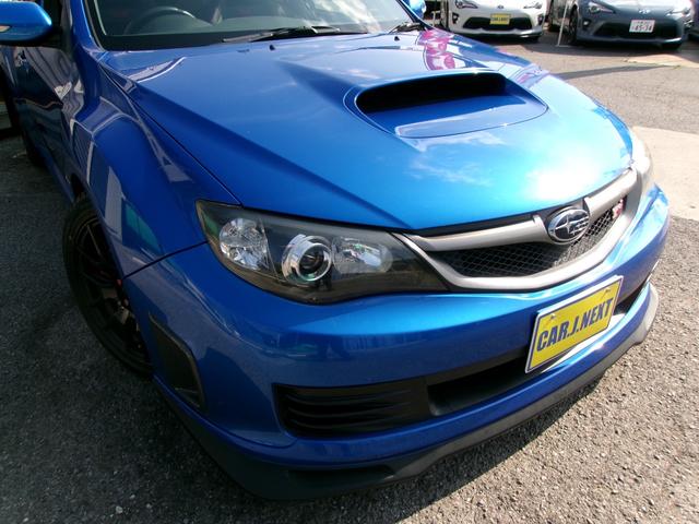 インプレッサ ＷＲＸ　ＳＴｉ　スペックＣ　ＴＲＵＳＴフロントスカート／純正オプションＲＥＣＡＲＯ／ＨＫＳサイレントハイパワーマフラー／ＢＬＩＴＺブローオフバルブ／ＨＤＤナビ／黄金ブレンボ／強化パワステポンプ／アルミボンネット／ＨＤＤナビ／禁煙（25枚目）