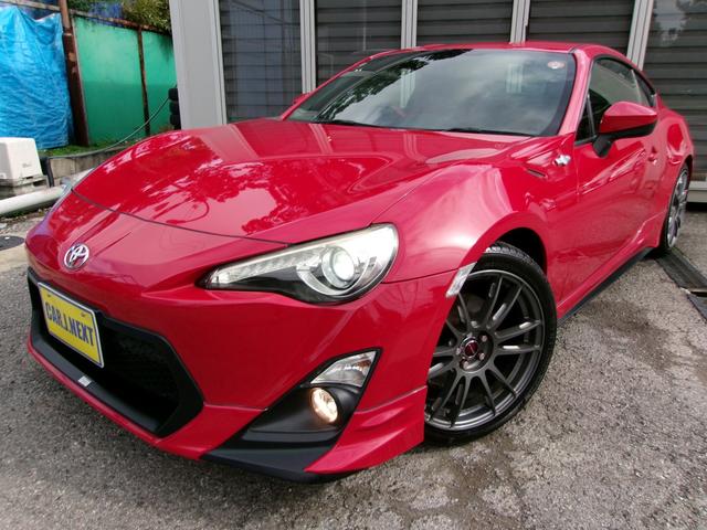 86 GT TRDフルエアロ&トランクスポイラー/ハイレスポンスマフラーVer.R/RAYSグラムライツ57エクストリーム18インチ/TEINローダウンスプリング/SDナビ/地デジ/Bluetooth/Bカメラ(10枚目)