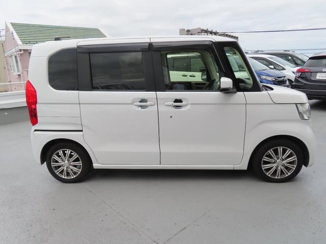 N-BOX L 衝突回避支援ブレーキ I-STOP クリソナ ドラレコ付 PW パワステ Sヒーター 禁煙 1オ-ナ- スマ-トキ- Bカメ 地デジTV ナビ&TV 横滑り防止 ETC車載器 整備記録簿 DVD(4枚目)