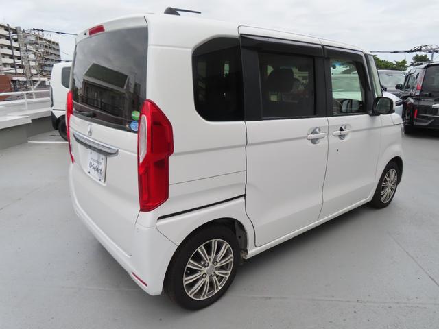 N-BOX L 衝突回避支援ブレーキ I-STOP クリソナ ドラレコ付 PW パワステ Sヒーター 禁煙 1オ-ナ- スマ-トキ- Bカメ 地デジTV ナビ&TV 横滑り防止 ETC車載器 整備記録簿 DVD(7枚目)