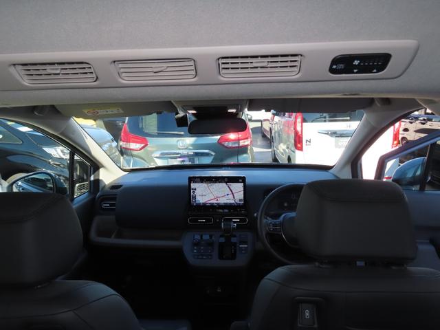 フリード e:HEVエアーEX 360°カメラ 衝突軽減システム ソナー オートマチックハイビーム 横滑り防止装置 クルーズコントロール サイドカーテンエアバック LEDランプ フルセグTV レーンキープ(36枚目)