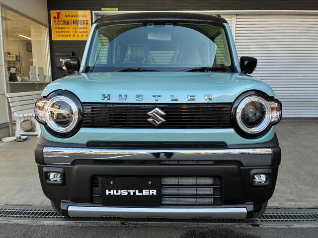 ハスラー タフワイルドターボ　新車未登録車　全方位モニター付き９インチナビゲーション＆スズキセーフティサポート　スズキコネクト対応通信機装着車　２トーンルーフ　新車保証付き（2枚目）