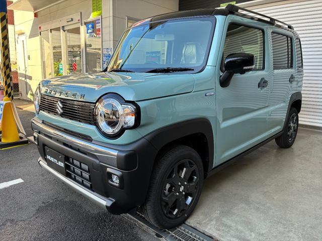 ハスラー タフワイルドターボ　新車未登録車　全方位モニター付き９インチナビゲーション＆スズキセーフティサポート　スズキコネクト対応通信機装着車　２トーンルーフ　新車保証付き（5枚目）
