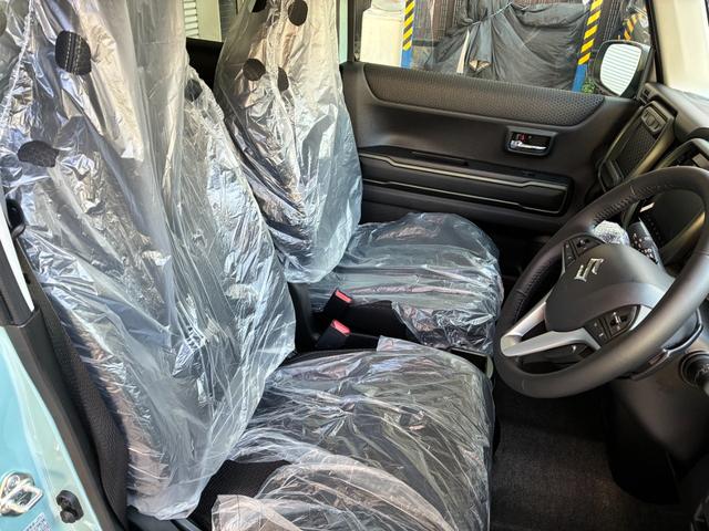 ハスラー タフワイルドターボ　新車未登録車　全方位モニター付き９インチナビゲーション＆スズキセーフティサポート　スズキコネクト対応通信機装着車　２トーンルーフ　新車保証付き（17枚目）