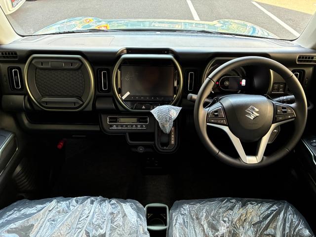 ハスラー タフワイルドターボ　新車未登録車　全方位モニター付き９インチナビゲーション＆スズキセーフティサポート　スズキコネクト対応通信機装着車　２トーンルーフ　新車保証付き（23枚目）