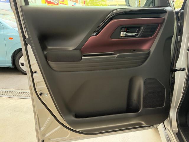 スペーシアカスタム ハイブリッドＸＳターボ　新車未登録車　全方位モニター付き９インチナビゲーション＆スズキセーフティサポート　スズキコネクト対応通信機装着車　２トーンルーフ　新車保証付き（20枚目）