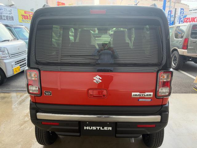 ハスラー タフワイルドターボ　新車未登録車　全方位モニター付き９インチナビゲーション＆スズキセーフティサポート　スズキコネクト対応通信機装着車　２トーンルーフ　新車保証付き（3枚目）