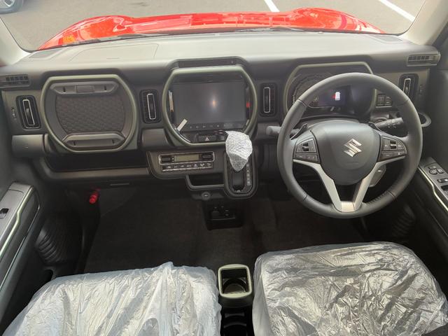 ハスラー タフワイルドターボ　新車未登録車　全方位モニター付き９インチナビゲーション＆スズキセーフティサポート　スズキコネクト対応通信機装着車　２トーンルーフ　新車保証付き（23枚目）