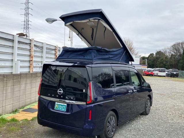 セレナ ＸＶ　ピーズクラフト　Ｐ－ＳＶ　ポップアップルーフ　車中泊車（8枚目）