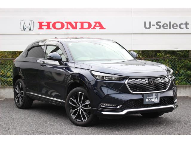 ヴェゼル e:HEVZ 禁煙車 ワンオーナー 前後ドラレコ サイドカーテンエアバッグ パワーテールゲート ステアリングヒーター LEDヘッドライト ETC車載器 LDA 衝突回避支援ブレーキ機能 1オナ 追従 スマキ Dレコ(5枚目)