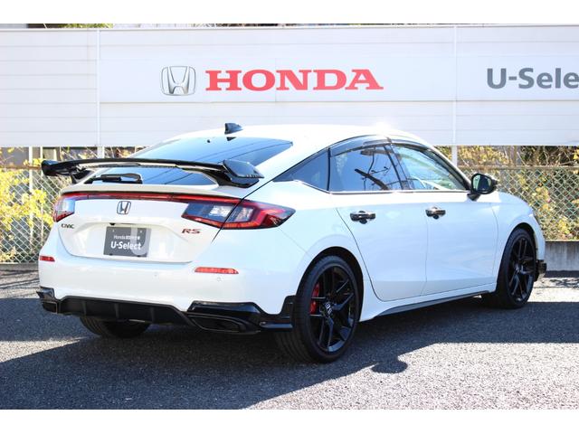 シビック ＲＳ　ワンオーナー　前後無限アンダースポイラー、無限ドアミラーカバー、無限ベンチレーテッドバイザー、ホンダ純正テールゲートスポイラー　	ＢＯＳＥプレミアムサウンドシステム　ブルートゥース　オートハイビーム（6枚目）