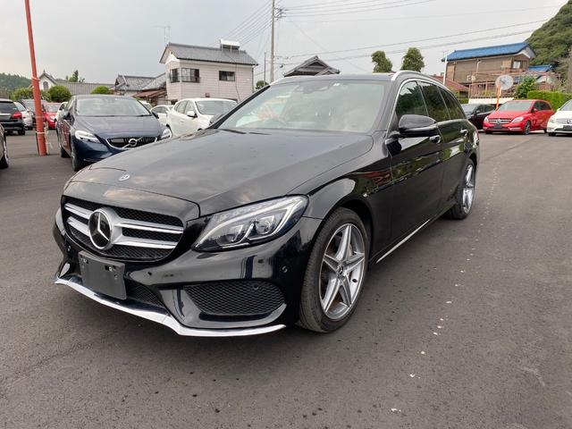 Ｃ２２０ｄ　ステーションワゴンローレウスエディション　ローレウス　エディション　パノラミックスライディングルーフ　黒革シート　レーダークルーズコントロール　レーダーセーフティパッケージ　電動リアゲート　シートヒーター　パワーシート　プッシュスタート(7枚目)