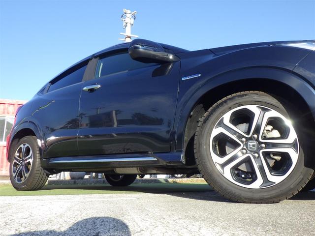 ヴェゼル ハイブリッドＺ・ホンダセンシング　純正ナビ　ＴＶ　シートヒーター　ドラレコ　ホンダセンシング　ＥＴＣ　ＬＥＤヘッドライト　ウインカーミラー　純正１７インチアルミホイル（38枚目）