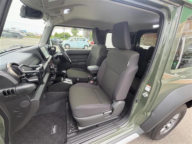 ジムニーシエラ JC 8型ナビ バックカメラ 純正フロアマット LEDヘッドライト クルーズコントロール ETC 前方ドライブレコーダー D/N席シートヒーター 電格ミラー ドアバイザー サイドミラーヒーター スペアキー(13枚目)