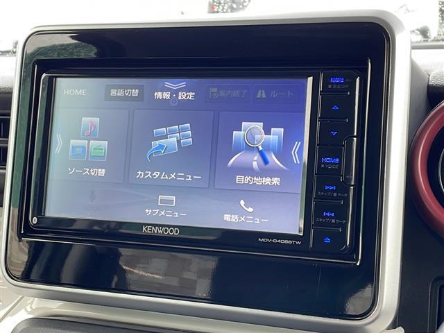 スペーシア ハイブリッドX 社外7型ナビ バックカメラ D席シートヒーター 後方コーナーセンサー ビルトインETC アイドリングストップ 両側電動スライドドア リアサンシェード フルフラットシート スペアキー スマートキー(4枚目)