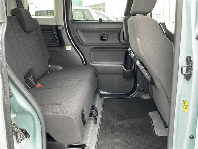 スペーシア ハイブリッドX 社外7型ナビ バックカメラ D席シートヒーター 後方コーナーセンサー ビルトインETC アイドリングストップ 両側電動スライドドア リアサンシェード フルフラットシート スペアキー スマートキー(18枚目)