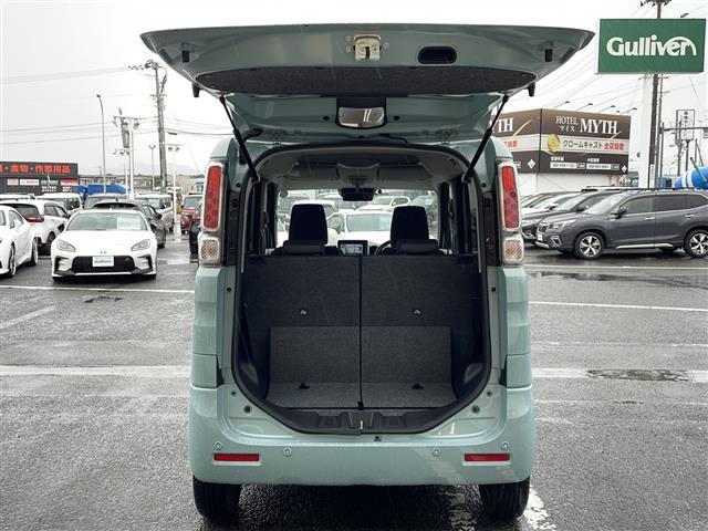 スペーシア ハイブリッドX 社外7型ナビ バックカメラ D席シートヒーター 後方コーナーセンサー ビルトインETC アイドリングストップ 両側電動スライドドア リアサンシェード フルフラットシート スペアキー スマートキー(21枚目)
