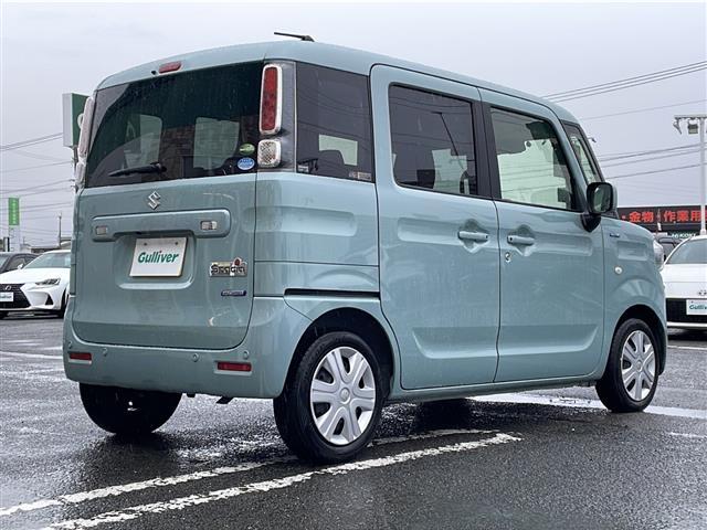 スペーシア ハイブリッドX 社外7型ナビ バックカメラ D席シートヒーター 後方コーナーセンサー ビルトインETC アイドリングストップ 両側電動スライドドア リアサンシェード フルフラットシート スペアキー スマートキー(27枚目)