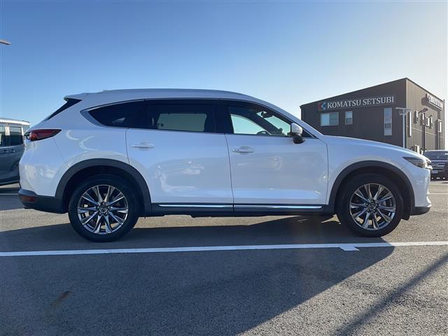 CX-8 XD Lパッケージ 純正ナビ 全方位カメラ フリップダウンモニター BOSEサウンド ビルトインETC 前方ドライブレコーダー D/N席パワーシート D/N席シートヒーター D/N席エアシート 前後コーナーセンサー(22枚目)