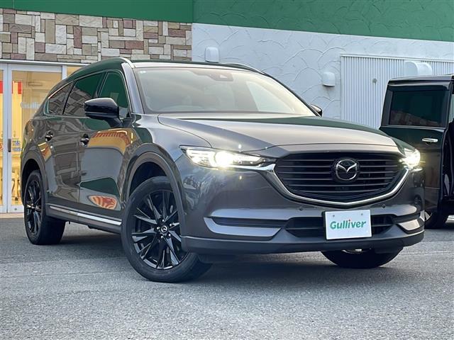 CX-8 XD ブラックトーンエディション 純正ナビ/全方位カメラ/追従式クルーズコントロール/パーキングアシスト/ターボ/ブラインドスポットモニター/ステアリングヒーター/D・N席シートヒーター/D・N席パワーシート/LEDヘッドライト(19枚目)