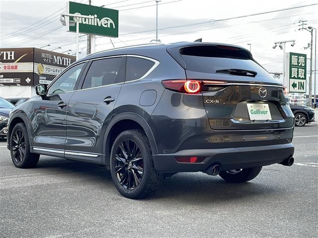 CX-8 XD ブラックトーンエディション 純正ナビ/全方位カメラ/追従式クルーズコントロール/パーキングアシスト/ターボ/ブラインドスポットモニター/ステアリングヒーター/D・N席シートヒーター/D・N席パワーシート/LEDヘッドライト(21枚目)