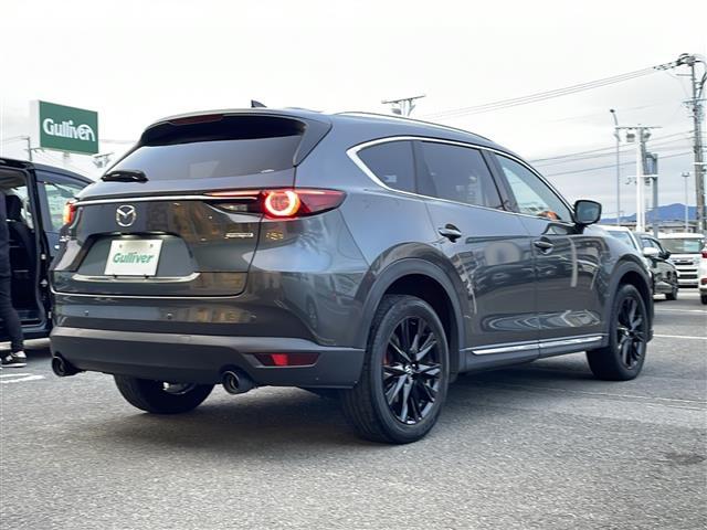 CX-8 XD ブラックトーンエディション 純正ナビ/全方位カメラ/追従式クルーズコントロール/パーキングアシスト/ターボ/ブラインドスポットモニター/ステアリングヒーター/D・N席シートヒーター/D・N席パワーシート/LEDヘッドライト(23枚目)
