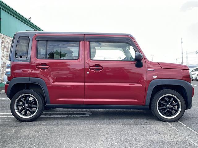 ハスラー ハイブリッドＧターボ　社外８型ナビ／バックカメラ／追従式クルーズコントロール／前後ドライブレコーダー／後方コーナーセンサー／アイドリングストップ／社外１５インチアルミホイール／パドルシフト／ドアバイザー／純正フロアマット（22枚目）