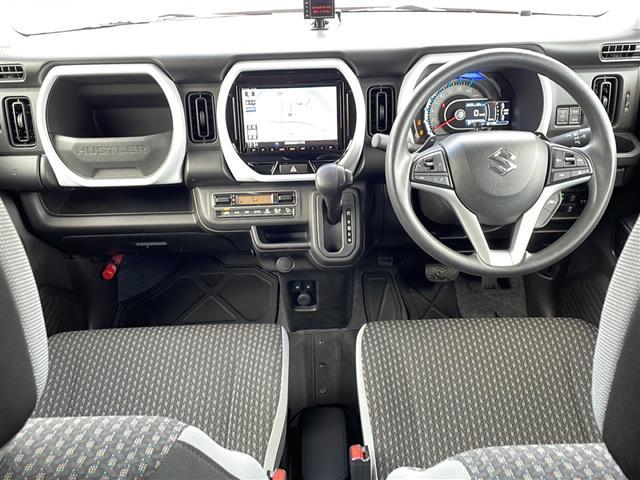 ハスラー ハイブリッドＧターボ　社外８型ナビ／バックカメラ／追従式クルーズコントロール／前後ドライブレコーダー／後方コーナーセンサー／アイドリングストップ／社外１５インチアルミホイール／パドルシフト／ドアバイザー／純正フロアマット（36枚目）