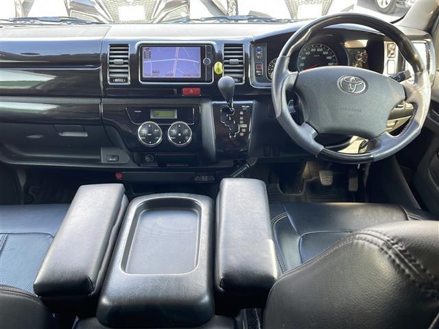 ハイエースバン ロングスーパーGL 純正7型ナビ/ETC/両側スライドドア/ドアバイザー/フォグライト/電動格納ミラー/キセノンヘッドライト/オートライト/ダブルエアバック/純正フロアマット/スペアキー/盗難防止装置/取扱説明書(42枚目)