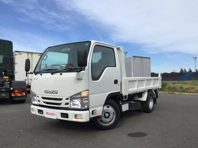 エルフトラック 　ダンプ・６ＭＴ・積載３．０００ｋｇ・新明和強化３方開・オールペン・電格ミラー・距離３０．０００ｋｍ（2枚目）