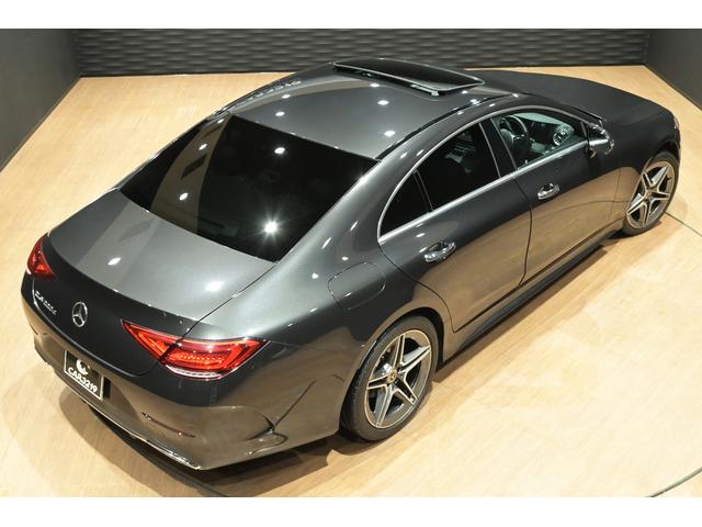 ＣＬＳ２２０ｄ　スポーツ　エクスクルーシブパッケージ　エクスクル－シブＰＫＧ／ガラススライディングル－フ／黒革／純正ナビ／３６０全方位／地デジ／アンビエントライト／ブルメスタ／ＥＴＣ／ベンチレーション／ＢＳＭ／ＬＥＤヘッドライト／グラファイトグレー(8枚目)