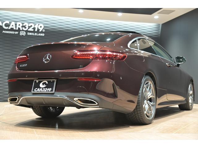 Ｅクラス Ｅ２００　クーペ　スポーツ　後期／レザ－パッケージ／エアバランスパッケージ／パノラマスライディングルーフ／Ｂｕｒｍｅｓｔｅｒ／純正ナビ／全方位カメラ／フルセグ／アンビエント／ヘッドアップディスプレイ／ブラインドスポット／ＥＴＣ／（57枚目）