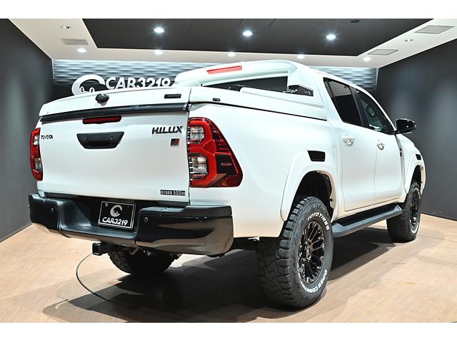 ハイラックス Z GRスポーツ 後期/リフトアップ/スマートトップSDR1シリーズ/XELF 17inchAW/オープンカントリーRTタイヤ/純正ディスプレイオーディオ/全周囲カメラ/フルセグ/ETC/パワーシート/LEDライト/(2枚目)