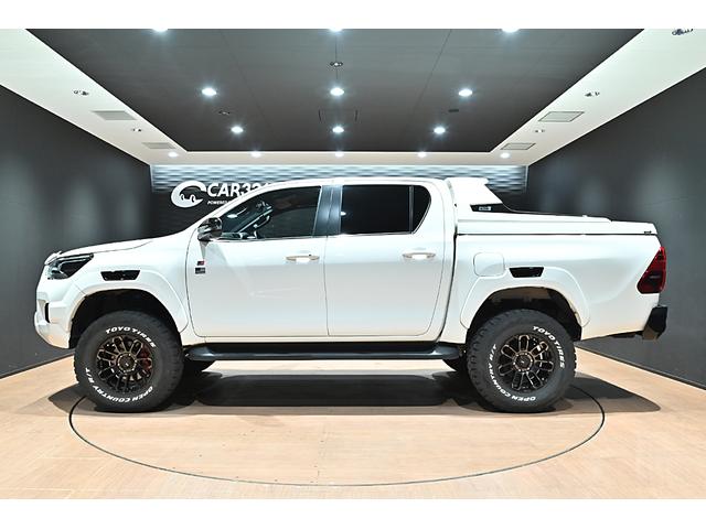 ハイラックス Z GRスポーツ 後期/リフトアップ/スマートトップSDR1シリーズ/XELF 17inchAW/オープンカントリーRTタイヤ/純正ディスプレイオーディオ/全周囲カメラ/フルセグ/ETC/パワーシート/LEDライト/(5枚目)