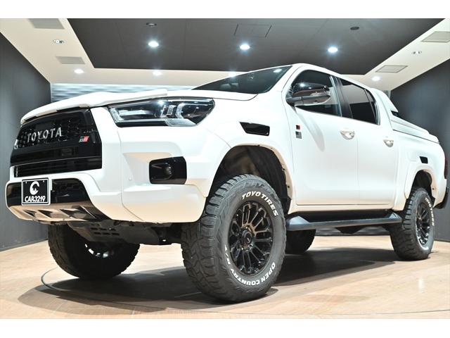 ハイラックス Z GRスポーツ 後期/リフトアップ/スマートトップSDR1シリーズ/XELF 17inchAW/オープンカントリーRTタイヤ/純正ディスプレイオーディオ/全周囲カメラ/フルセグ/ETC/パワーシート/LEDライト/(41枚目)