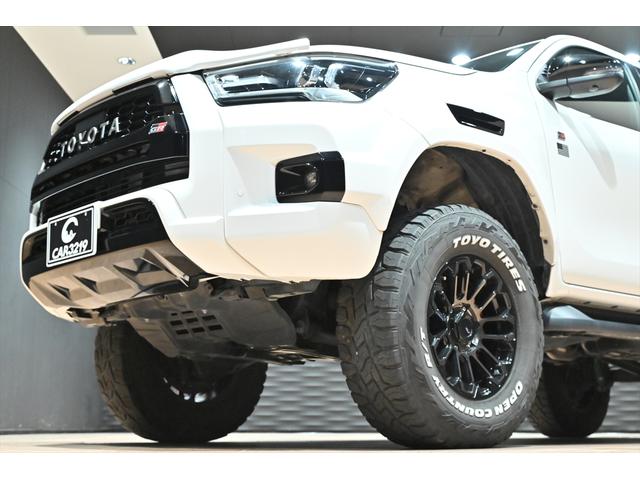 ハイラックス Z GRスポーツ 後期/リフトアップ/スマートトップSDR1シリーズ/XELF 17inchAW/オープンカントリーRTタイヤ/純正ディスプレイオーディオ/全周囲カメラ/フルセグ/ETC/パワーシート/LEDライト/(50枚目)