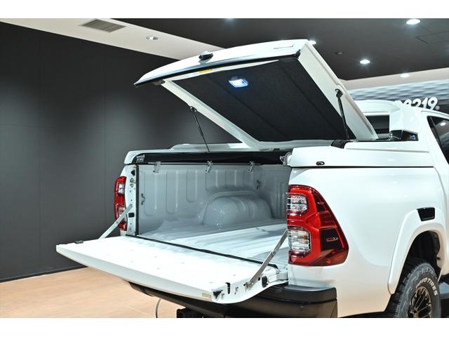 ハイラックス Z GRスポーツ 後期/リフトアップ/スマートトップSDR1シリーズ/XELF 17inchAW/オープンカントリーRTタイヤ/純正ディスプレイオーディオ/全周囲カメラ/フルセグ/ETC/パワーシート/LEDライト/(58枚目)