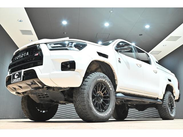 ハイラックス Z GRスポーツ 後期/リフトアップ/スマートトップSDR1シリーズ/XELF 17inchAW/オープンカントリーRTタイヤ/純正ディスプレイオーディオ/全周囲カメラ/フルセグ/ETC/パワーシート/LEDライト/(76枚目)