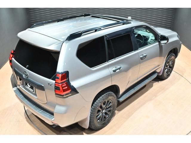 ランドクルーザープラド TX Lパッケージ マットブラックエディション 後期/ワンオーナー/リフトアップ/ジオランダーX-ATタイヤ/ブラックルーフレール/サンルーフ/黒革シート/ベンチレーション/社外ナビ/フルセグ/Bluetoothオーディオ/バックカメラ/Dミラー(8枚目)