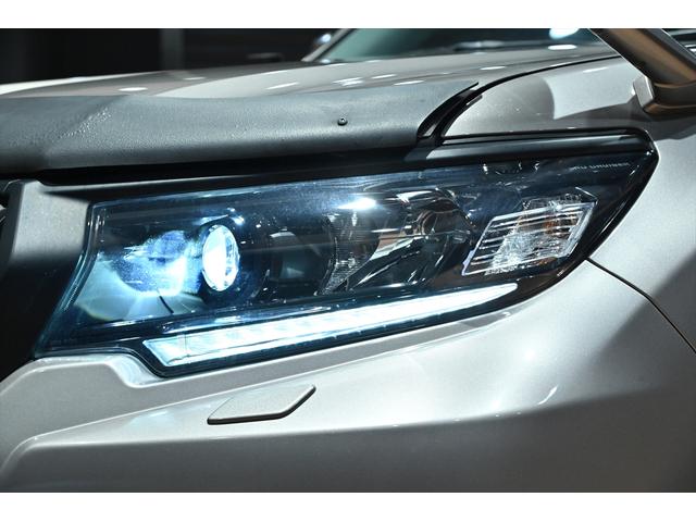 ランドクルーザープラド TX Lパッケージ マットブラックエディション 後期/ワンオーナー/リフトアップ/ジオランダーX-ATタイヤ/ブラックルーフレール/サンルーフ/黒革シート/ベンチレーション/社外ナビ/フルセグ/Bluetoothオーディオ/バックカメラ/Dミラー(65枚目)