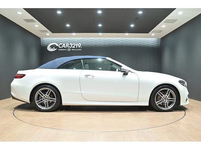 Eクラス E200 カブリオレ スポーツ ワンオーナー/エクスクルーシブパッケ-ジ/マキア-トベ-ジュレザ-/純正HDDナビ/フルセグTV/全方位カメラ/アンビエント/ブルメスター/HUD/BSM/ETC/パフュームアトマイザー/純正19AW(6枚目)