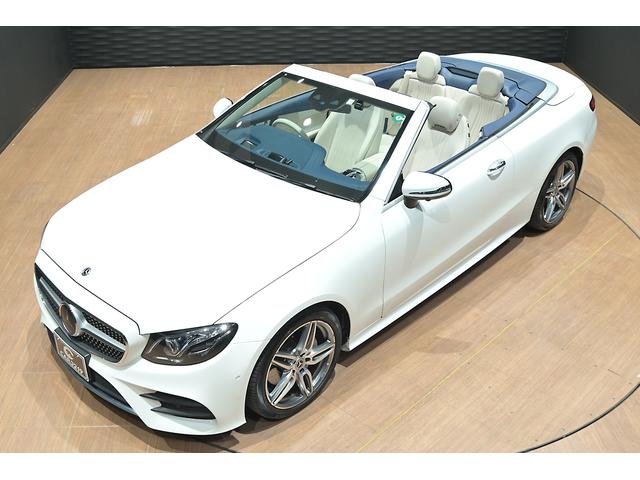 Eクラス E200 カブリオレ スポーツ ワンオーナー/エクスクルーシブパッケ-ジ/マキア-トベ-ジュレザ-/純正HDDナビ/フルセグTV/全方位カメラ/アンビエント/ブルメスター/HUD/BSM/ETC/パフュームアトマイザー/純正19AW(7枚目)